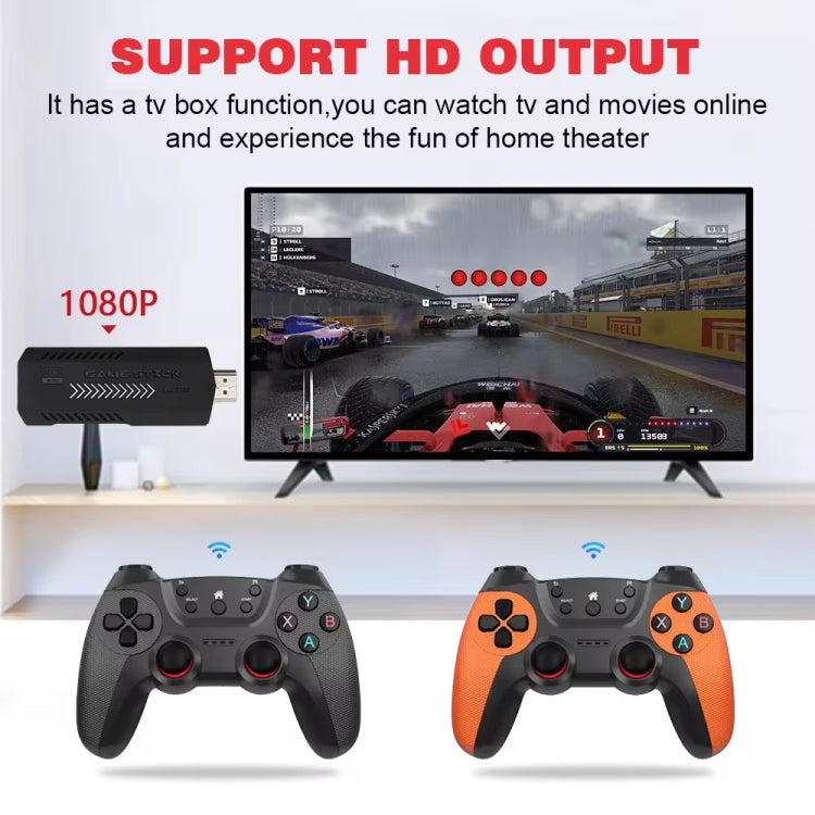 X2 Ultra Video Game Stick Console With 2.4G Double Wireless Controller 64GB - Pocket Console by PMC Jewellery | Online Shopping South Africa | PMC Jewellery | Buy Now Pay Later Mobicred