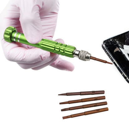 5 In 1 Aluminum Alloy Screwdriver Cell Phone Disassembly And Repair Tools(Black) - Screwdriver Set by PMC Jewellery | Online Shopping South Africa | PMC Jewellery | Buy Now Pay Later Mobicred