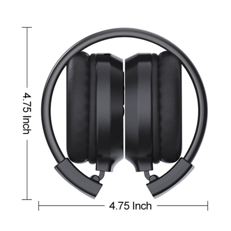 F4 Digital Display Automatic Scanning Foldable FM Radio Headphone, Spec: Battery Version - Radio Player by PMC TechLife | Online Shopping South Africa | PMC TechLife | Buy Now Pay Later Mobicred