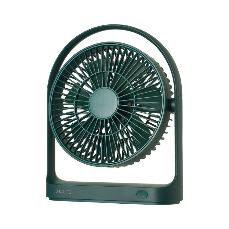 JisuLife FA19 4000mAh Wireless Rechargeable Desktop Mini Fan Silent Portable Fan(Green) - Electric Fans by PMC Jewellery | Online Shopping South Africa | PMC Jewellery | Buy Now Pay Later Mobicred