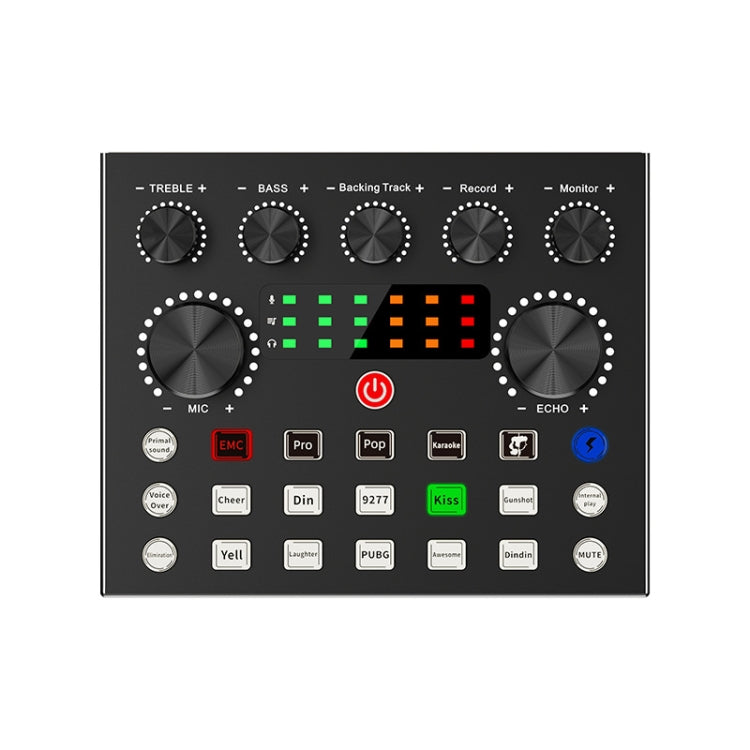 V8S Audio Mixer Live Voice Changer External Sound Card, Color: Black - Live Sound Effects Processors by PMC TechLife | Online Shopping South Africa | PMC TechLife | Buy Now Pay Later Mobicred
