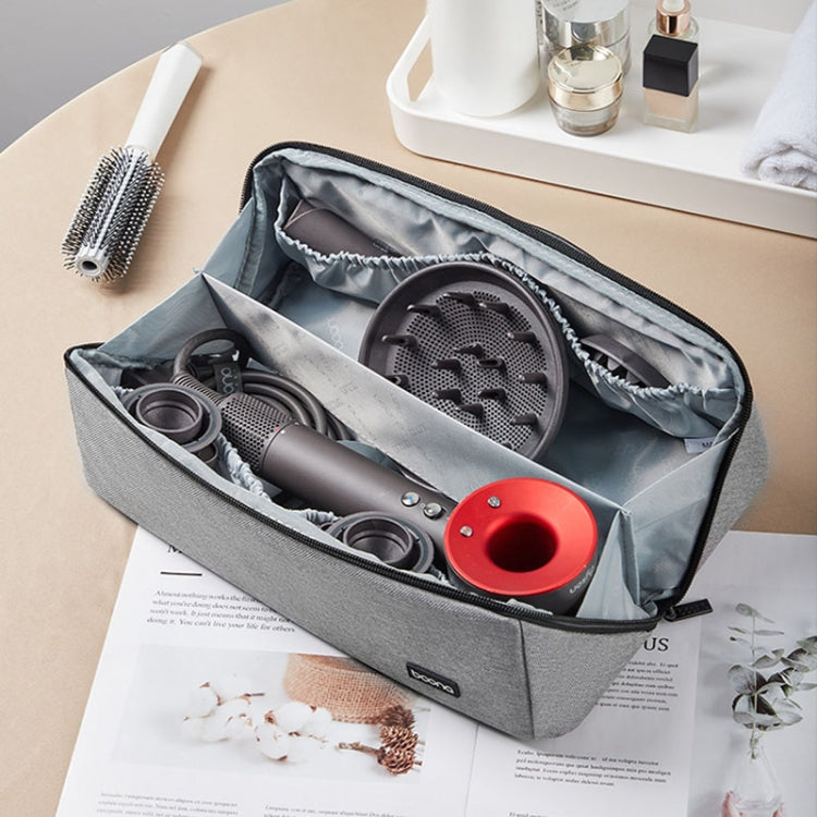 For Dyson Baona BN-DS010 Large Capacity Waterproof Hair Dryer Storage Bag(Gray) - For Dyson Accessories by Baona | Online Shopping South Africa | PMC Jewellery | Buy Now Pay Later Mobicred