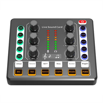 M8 Recording And Singing Live Bluetooth Sound Card Set, Color: Black - Live Sound Effects Processors by PMC Jewellery | Online Shopping South Africa | PMC Jewellery | Buy Now Pay Later Mobicred