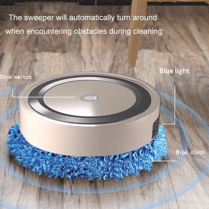 Smart Household Fully Automatic Mopping Robot(Blue) - Robot Vacuum Cleaner by PMC Jewellery | Online Shopping South Africa | PMC Jewellery | Buy Now Pay Later Mobicred