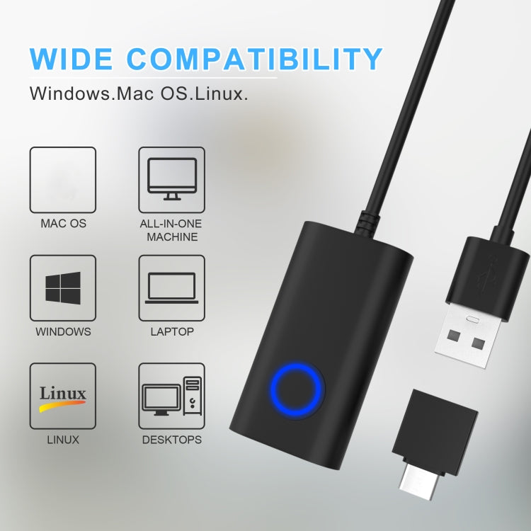 Virtual Mouse Prevents Computer Hibernation Fully Automatic Mouse Movement Paths(Long Strip Black) - Wired Mice by PMC Jewellery | Online Shopping South Africa | PMC Jewellery | Buy Now Pay Later Mobicred