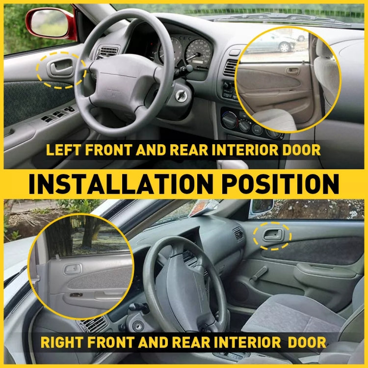 For Toyota Corolla Door Inner Handle Modification Accessories, Specifications: LH - Door Handles by PMc TechLife | Online Shopping South Africa | PMc TechLife | Buy Now Pay Later Mobicred