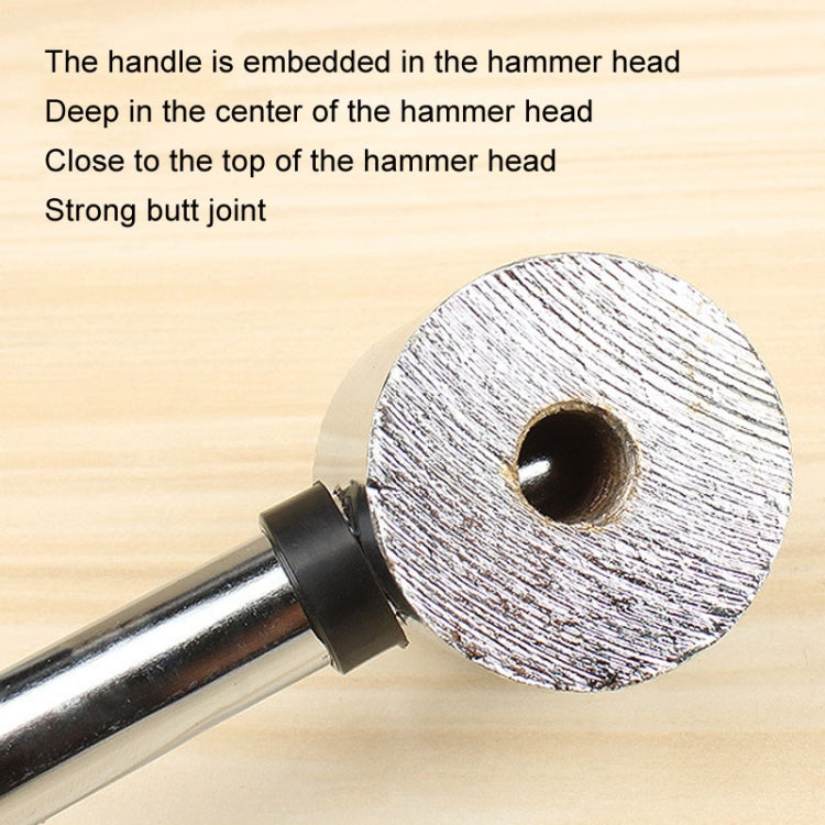 25mm No Bounce Mounting Hammer Handmade DIY Double Face Tap Rubber Hammer - Hammer by PMC TechLife | Online Shopping South Africa | PMC TechLife | Buy Now Pay Later Mobicred