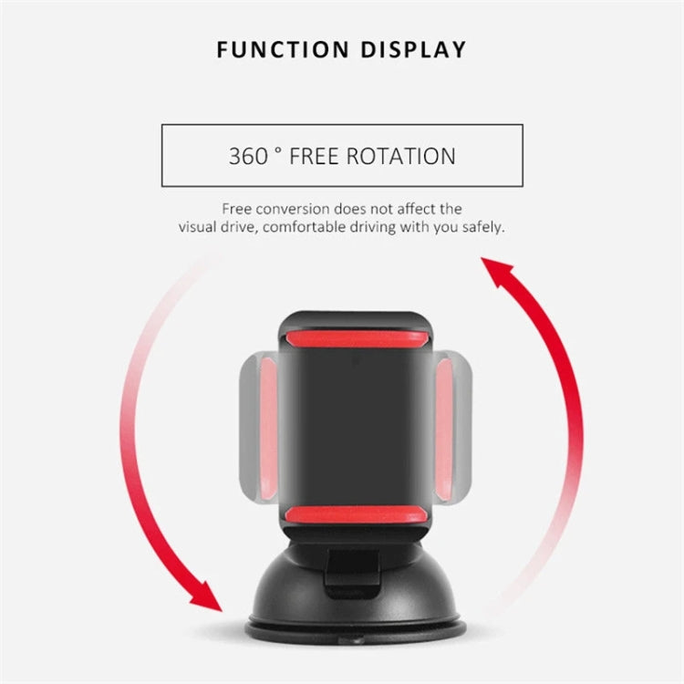 Navigation Car Holder Dashboard Desktop Suction Cup Mobile Phone Holder(Black Gray) - Car Holders by PMC Jewellery | Online Shopping South Africa | PMC Jewellery | Buy Now Pay Later Mobicred