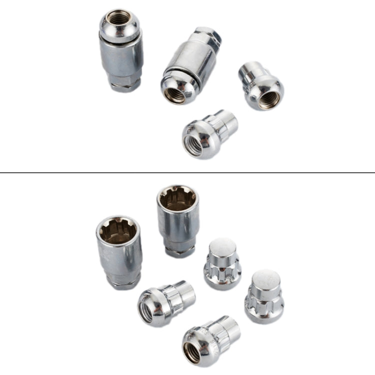 M12x1.5mm(4+2)0226 Car Tire Nut Anti-theft Lock - Nuts & Bolts by PMC Jewellery | Online Shopping South Africa | PMC Jewellery | Buy Now Pay Later Mobicred
