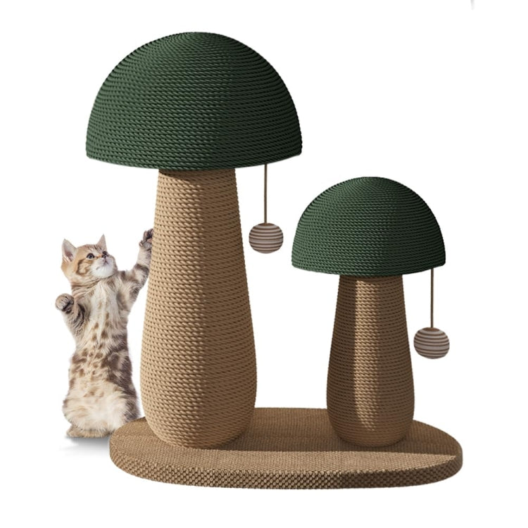 Vertical Sisal Cat Scratching Post Wear-Resistant Cat Interactive Toy, Style: Combination Mushroom - Cat Scratch Board by PMC TechLife | Online Shopping South Africa | PMC TechLife | Buy Now Pay Later Mobicred