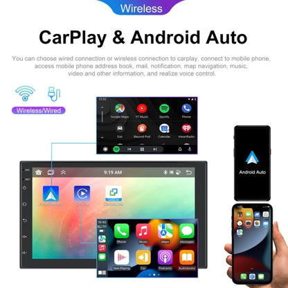 10.1inch Android 13.0 Dual Butt Universal Wireless Carplay Car Navigation Center Control All-In-One Monitor(Standard+AHD Camera) - Car MP3 & MP4 & MP5 by PMC Jewellery | Online Shopping South Africa | PMC Jewellery | Buy Now Pay Later Mobicred