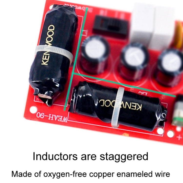WEAH-90A DIY Audio Bass Crossover Solderless High Power Divider - Audio Crossover by PMC TechLife | Online Shopping South Africa | PMC TechLife | Buy Now Pay Later Mobicred