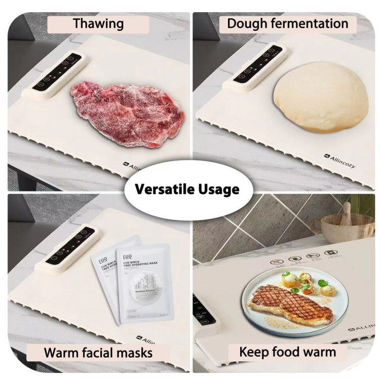 240W Electric Warming Tray Food Warmer with Adjustable Temperature, Timed Close UK Plug - free shipping - PMC TechLife - Order now!