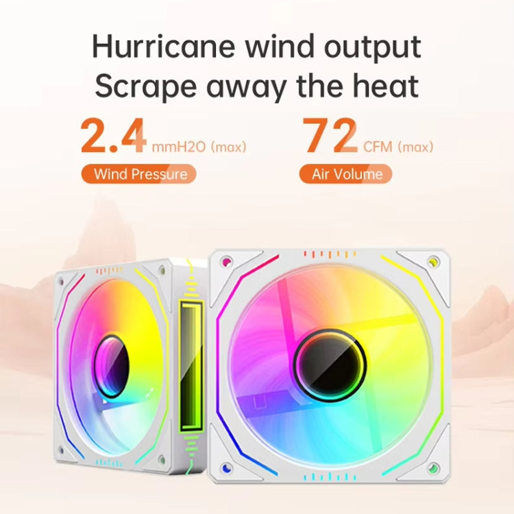 COOLMOON Glacier360 Computer Host Integrated ARGB CPU Water Cooler, Color: Black - free shipping - PMC Jewellery - Order now!
