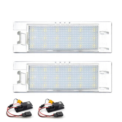 2pcs For Opel ZafiraB / ASTRA / CORSA LED License Plate Light - License Plate Lights by PMC Jewellery | Online Shopping South Africa | PMC Jewellery | Buy Now Pay Later Mobicred