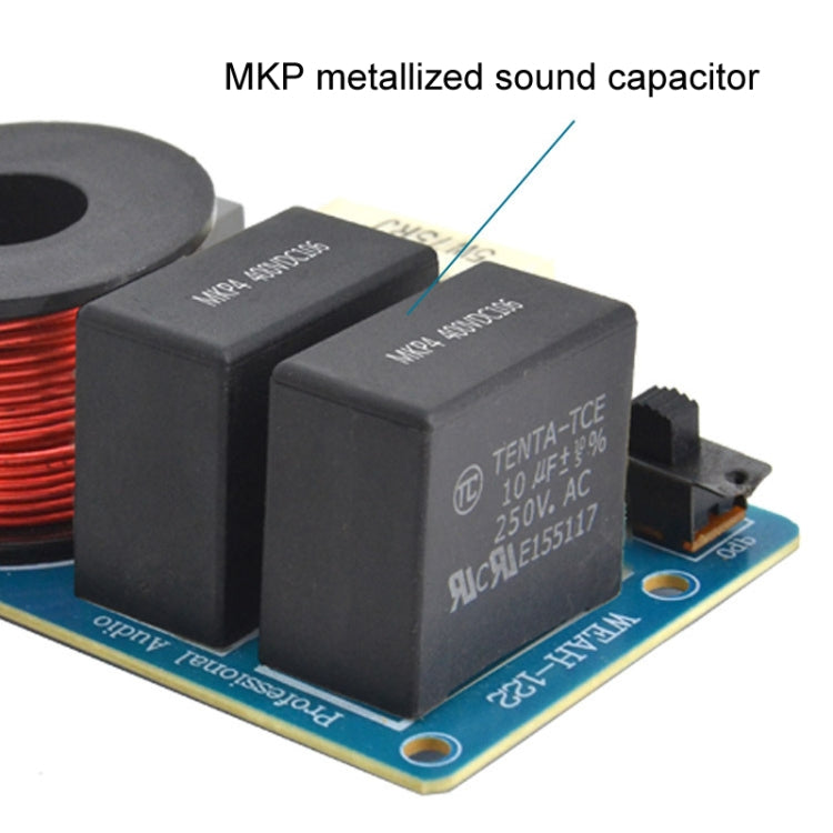 SP-122 120W Single Pure Midrange Crossover Board Hi-Fi Speaker Conversion Divider - Audio Crossover by PMC TechLife | Online Shopping South Africa | PMC TechLife | Buy Now Pay Later Mobicred