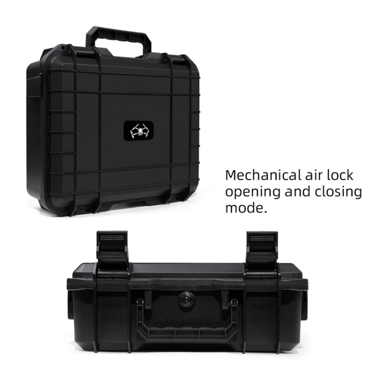For DJI Mini 4 Pro Drone Suitcase Explosion-proof Box Compatible with RC 2 & RC-N2(Black) - free shipping - PMC TechLife - Order now!