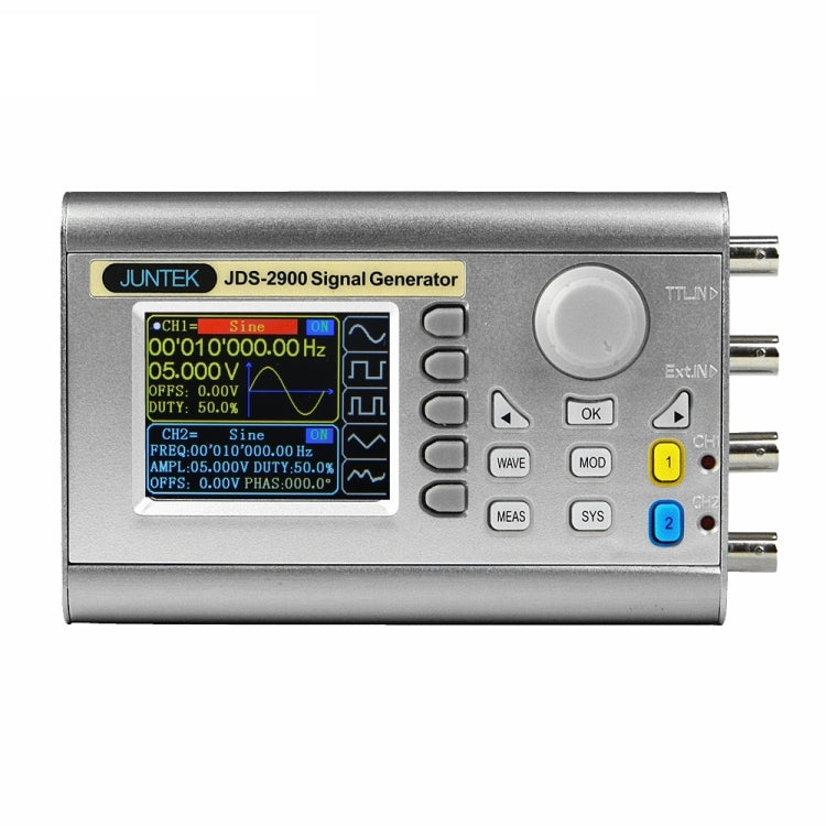 JUNTEK Programmable Dual-Channel DDS Function Arbitrary Waveform Signal Generator, Frequency: 40MHz(EU Plug) - Other Tester Tool by PMC TechLife | Online Shopping South Africa | PMC TechLife | Buy Now Pay Later Mobicred