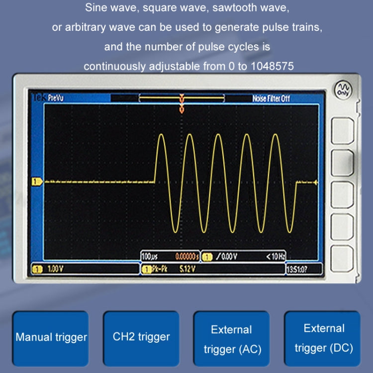 JUNTEK Programmable Dual-Channel DDS Function Arbitrary Waveform Signal Generator, Frequency: 30MHz(UK Plug) - Other Tester Tool by PMC Jewellery | Online Shopping South Africa | PMC Jewellery | Buy Now Pay Later Mobicred