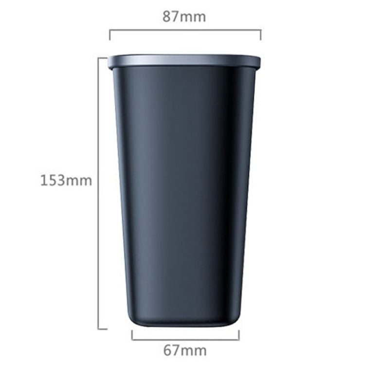 Simple Car Trash Can Automobile Storage Bin With Trash Bag(Black) - Stowing Tidying by PMC Jewellery | Online Shopping South Africa | PMC Jewellery | Buy Now Pay Later Mobicred