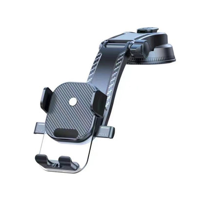 Car Suction Cup Dashboard Automatic Lock Mobile Phone Holder, Style: Black Waterfall - Car Holders by PMC Jewellery | Online Shopping South Africa | PMC Jewellery | Buy Now Pay Later Mobicred