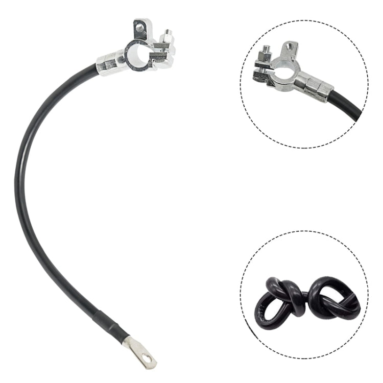 2AWG Automotive Replacement Negative Battery Cable Electrical Connection Accessories - DIY Cables by PMC Jewellery | Online Shopping South Africa | PMC Jewellery | Buy Now Pay Later Mobicred