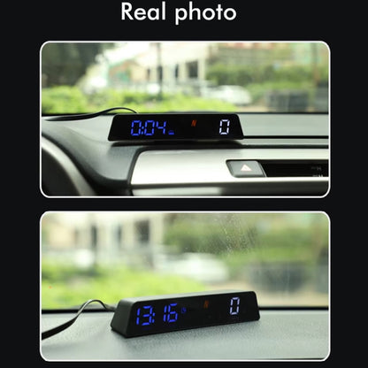 Head-up Display USB Powered High-definition Vehicle Code Altitude Meter(Blue White) - Head Up Display System by PMC Jewellery | Online Shopping South Africa | PMC Jewellery | Buy Now Pay Later Mobicred