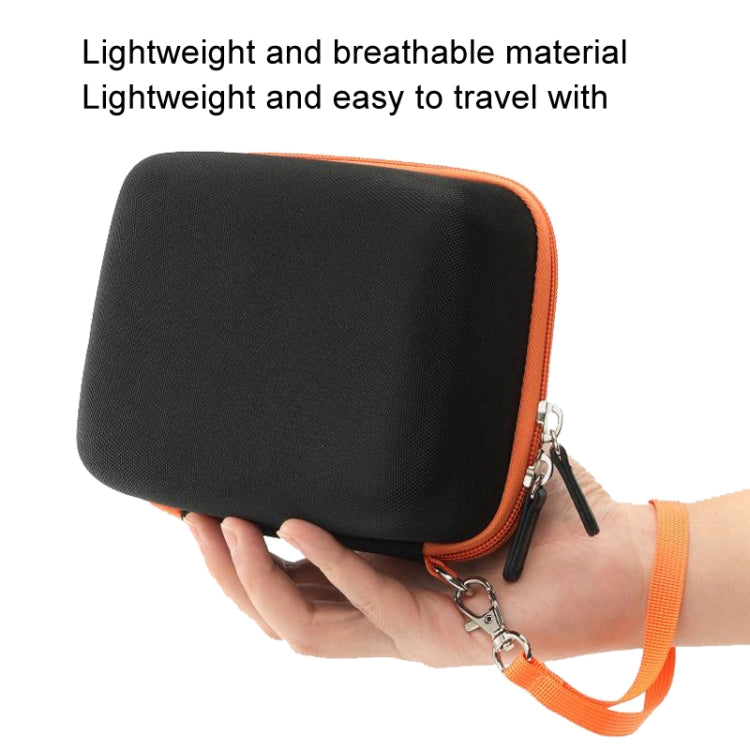 Cwatcun D156 Large Portable Storage Bag Small Microslice Hard Shell Camera Bag(Black) - Soft Bag by Cwatcun | Online Shopping South Africa | PMC TechLife | Buy Now Pay Later Mobicred