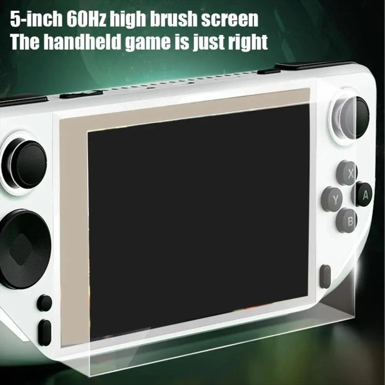 E6 Handheld Game Console 5 Inch IPS Screen Retro Gamebox, Memory: With 64GB TF Card(Green) - Pocket Console by PMC Jewellery | Online Shopping South Africa | PMC Jewellery | Buy Now Pay Later Mobicred