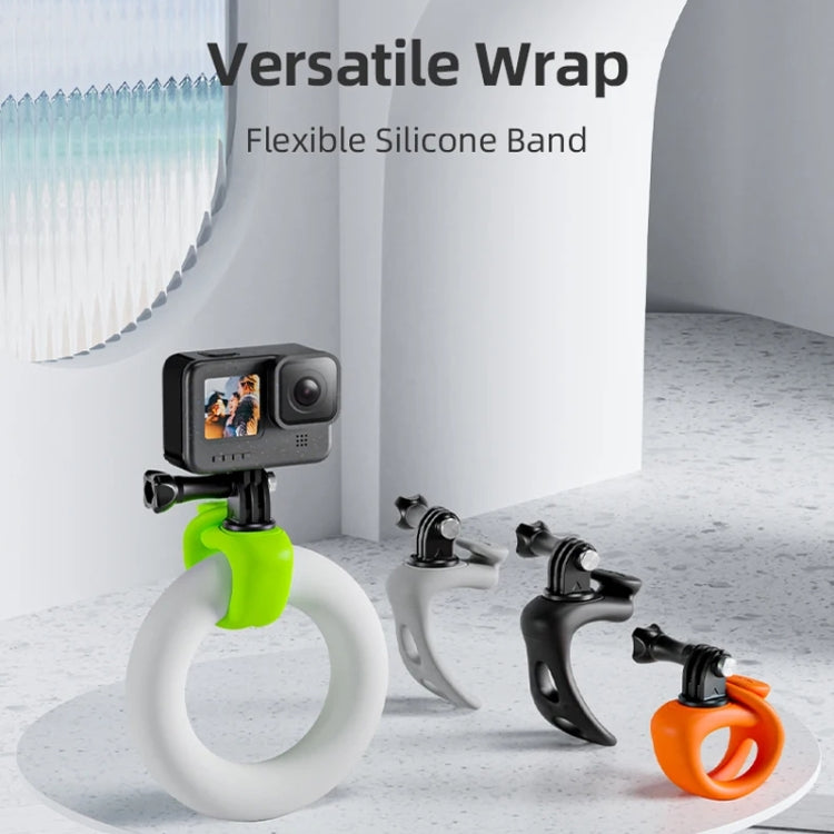 TELESIN Action Camera Mount Silicone Adjustable Mini Flexible Bracket For GoPro HERO / Insta360 / DJI Action Camera(Gray) - free shipping - PMC TechLife - Order now!