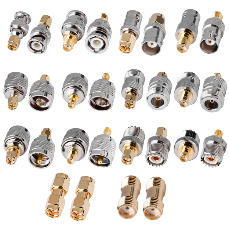 14pcs /Box RF Connector Converter For Antenna - Connectors by PMC Jewellery | Online Shopping South Africa | PMC Jewellery | Buy Now Pay Later Mobicred