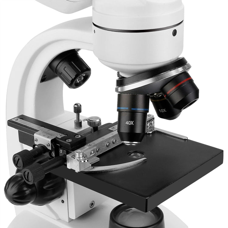 SVBONY SV605 40-1600X Compound Binocular Microscope, Adapter: EU Plug - Digital Microscope by SVBONY | Online Shopping South Africa | PMC Jewellery | Buy Now Pay Later Mobicred