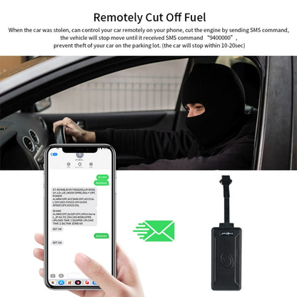 SinoTrack 4G+2G GPS Car Motorcycle Tracking Anti-theft Locator, Specifications: Standard+Relay - Car Tracker by SinoTrack | Online Shopping South Africa | PMC Jewellery | Buy Now Pay Later Mobicred