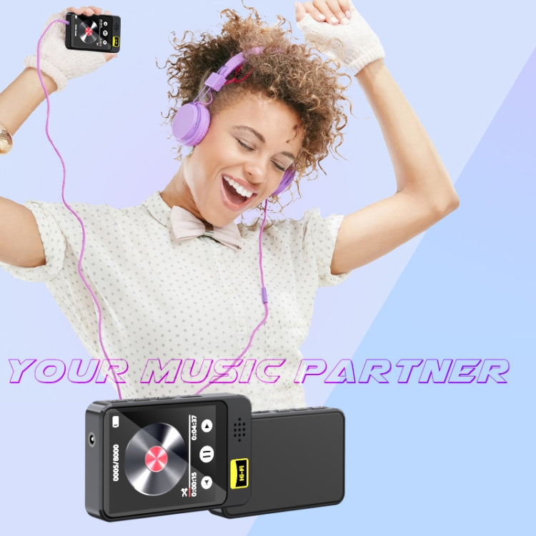 MP3 / MP4 Music Player Bluetooth Radio E-book Playback Walkman, Memory: 128GB(Black) - MP3 Player by PMC Jewellery | Online Shopping South Africa | PMC Jewellery | Buy Now Pay Later Mobicred