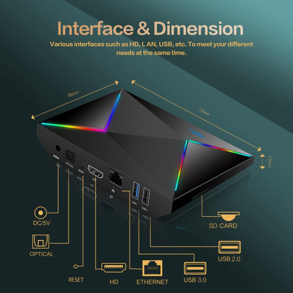 2G+16G UK Plug R69PLUS Allwinner H728 Octa-Core ARM Cortex A55 Android 14 Network Box Player - Others by PMC Jewellery | Online Shopping South Africa | PMC Jewellery | Buy Now Pay Later Mobicred