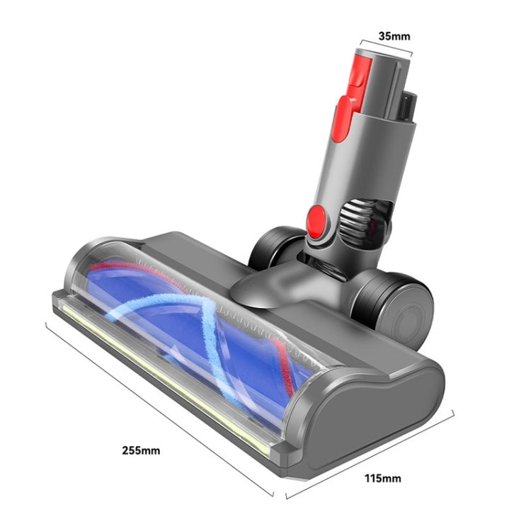 For Dyson V7 V8 V10 V11 V15 Soft Velvet Suction Head With Full Range Dust Display Light - For Dyson Accessories by PMC TechLife | Online Shopping South Africa | PMC TechLife | Buy Now Pay Later Mobicred