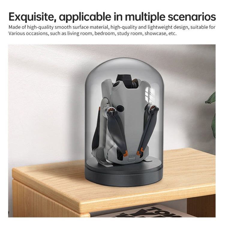 For DJI Mini 4 Pro / 3 / 3 Pro LKTOP Display Base Dustproof Display Stand(Black) - free shipping - PMC TechLife - Order now!