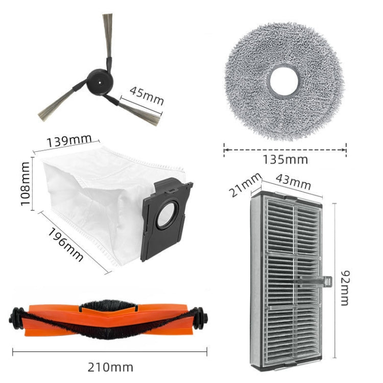 For Dreame X40 Pro / X40 Ultra Robot Vacuum Replacement, Spec: Filter - free shipping - PMc TechLife - Order now!