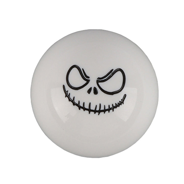 Car Modification Ghost Face Sphere Manual Shift Header(White) - Shift Knob by PMC Jewellery | Online Shopping South Africa | PMC Jewellery | Buy Now Pay Later Mobicred