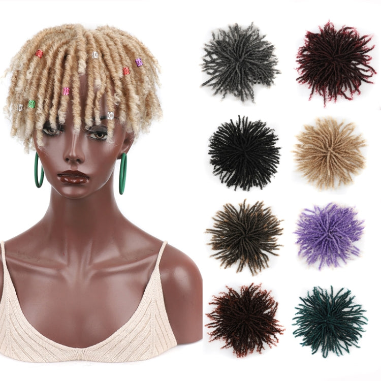 Personalized Hollow Curl Hip Hop Short Hair Dirty Braid Wig Blocks, Model: 1B - free shipping - PMC TechLife - Order now!