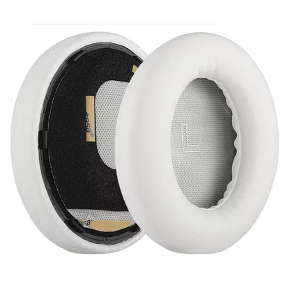 1pair For BOSE QC Ultra Headphone Leather Sponge Cover Earmuffs, Color: White Leather - Earmuff & Pad by PMC Jewellery | Online Shopping South Africa | PMC Jewellery | Buy Now Pay Later Mobicred