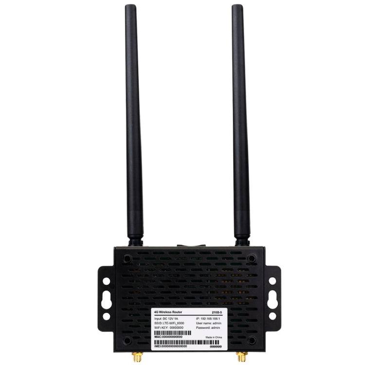 4G Wireless Plug-in Router Detachable Extension Antenna LTE Monitoring Network WiFi Hotspot, EU Plug(Black) - Wireless Routers by PMC TechLife | Online Shopping South Africa | PMC TechLife | Buy Now Pay Later Mobicred