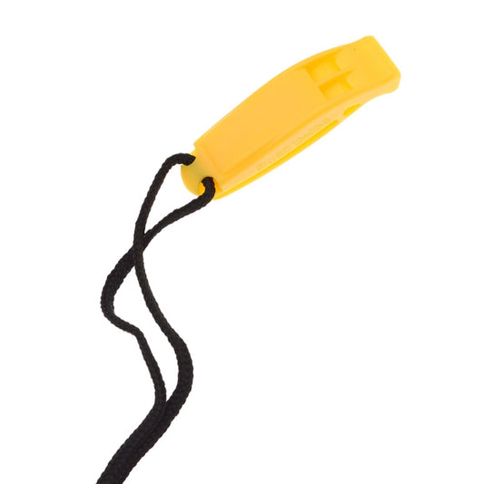 Dual-Frequency Outdoor Survival Whistle With Built-In Lanyard(Yellow) - Emergency Tools by PMC Jewellery | Online Shopping South Africa | PMC Jewellery | Buy Now Pay Later Mobicred