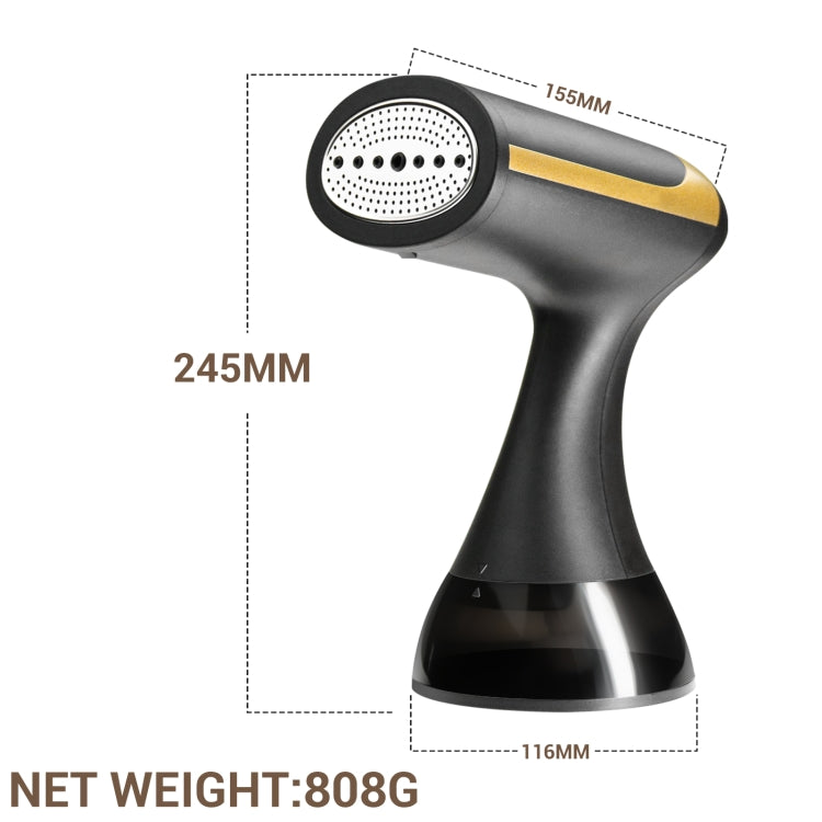 Small Portable Handheld Household Steam Spray Clothes Wrinkle Removal Iron, Size: UK Plug(White) - free shipping - PMC TechLife - Order now!