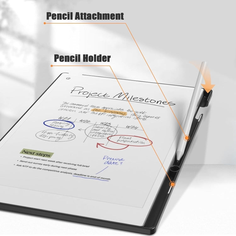 For reMarkable Paper Pro 2024 11.8 inch Rotating Dormant Case(Gray) - Others by PMC TechLife | Online Shopping South Africa | PMC TechLife | Buy Now Pay Later Mobicred