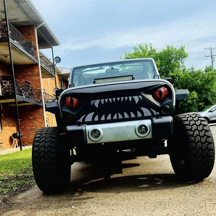 1pair Beast Eyes Headlight Decorative Stickers Off-Road Vehicle Front Lights Stereo Decals, Style: 9 - Lamp Decoration by PMC TechLife | Online Shopping South Africa | PMC TechLife | Buy Now Pay Later Mobicred