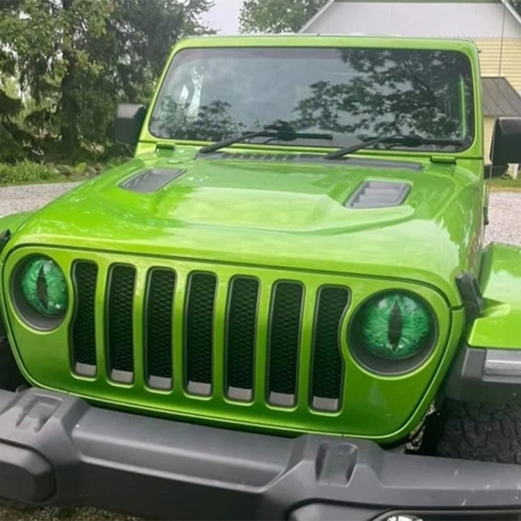1pair Beast Eyes Headlight Decorative Stickers Off-Road Vehicle Front Lights Stereo Decals, Style: 6 - Lamp Decoration by PMC TechLife | Online Shopping South Africa | PMC TechLife | Buy Now Pay Later Mobicred