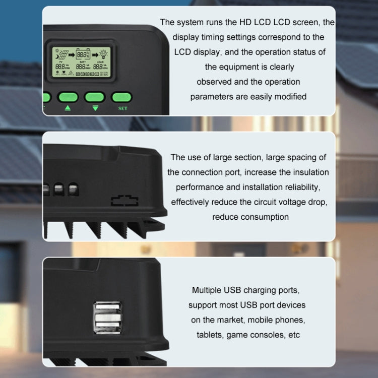 12V/24V 20A MPPT Smart Solar Charge Controller, Model: CM-D20 - Others by PMC TechLife | Online Shopping South Africa | PMC TechLife | Buy Now Pay Later Mobicred