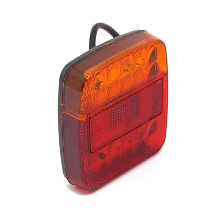 Transparent Shell Square Trailer LED Brake Tail Light - Brake Lights by PMC TechLife | Online Shopping South Africa | PMC TechLife | Buy Now Pay Later Mobicred