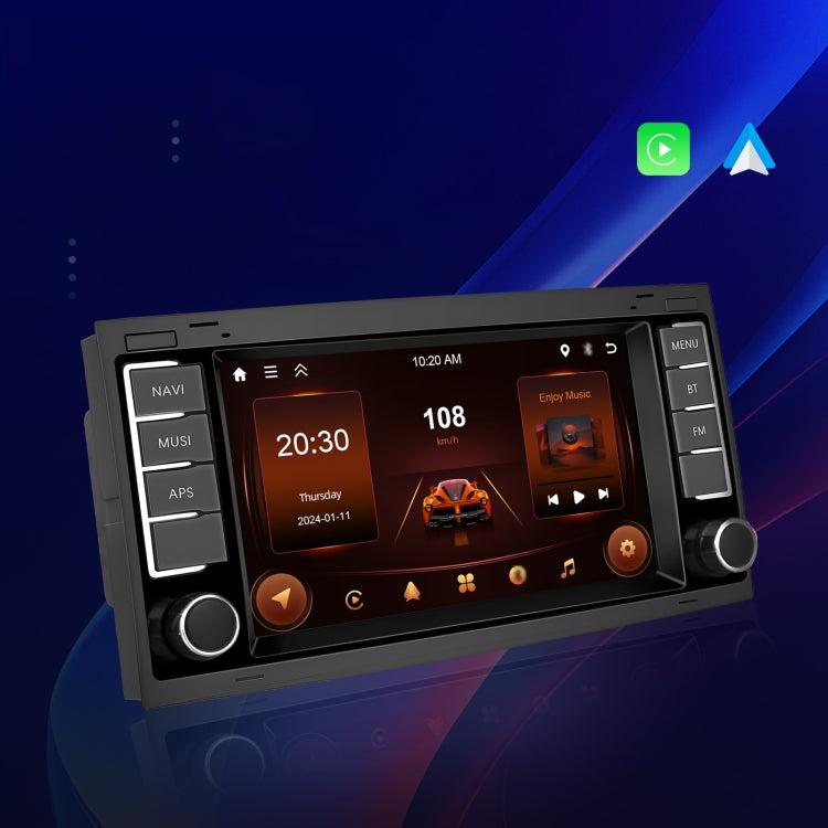 4+64G For Volkswagen Touareg 7-Inch Car WiFi Player Android 13 System Support CarPlay/Android Auto With AHD Camera and Mic - free shipping - PMC Jewellery - Order now!